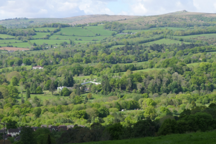 East Dartmoor landscape