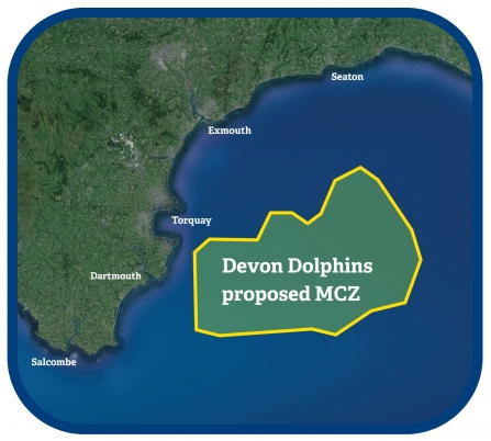 Devon Dolphins proposed MCZ map