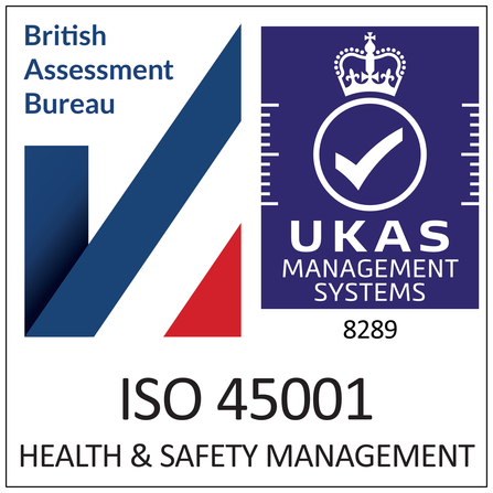 ISO45001 Health and Safety Management Logo